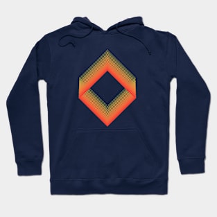 Abstract Diamond Gradient 3 Hoodie